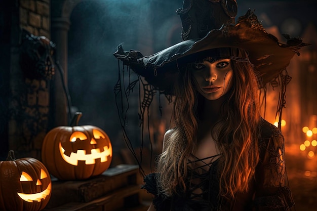 Enge en coole halloween-achtergrond