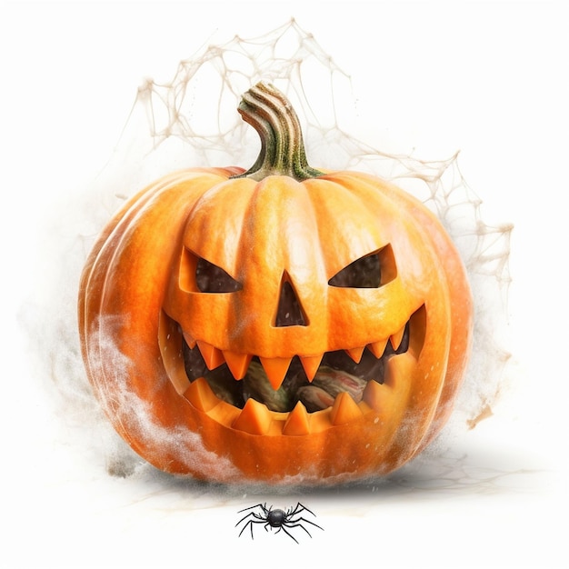 Enge Jack O Lantern Halloween-pompoen