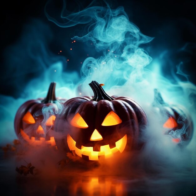 Enge Jack O Lantern Halloween-pompoen