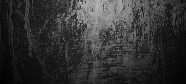 Enge zwarte grunge goth ontwerp horror zwarte achtergrond Enge donkere muren lichtjes lichte zwarte beton cement textuur voor achtergrond