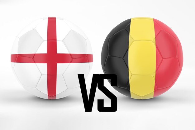 Foto engeland vs belgië voetbal