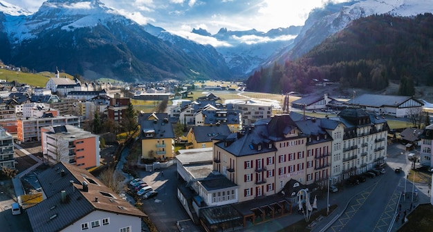 Engelberg skigebied panorama met alpine charme Zwitserland