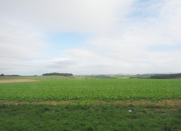 Engels landpanorama in Salisbury