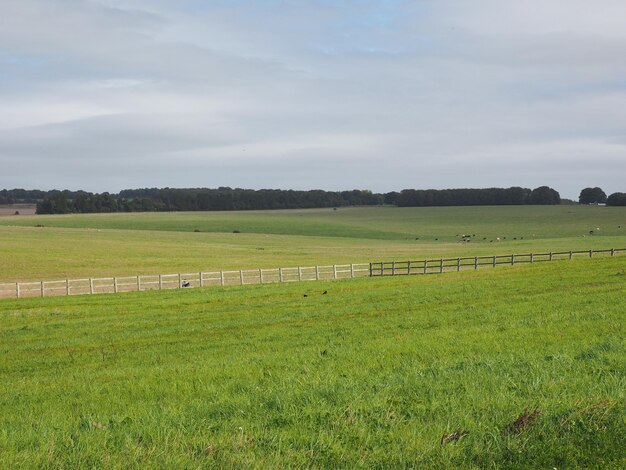 Engels landpanorama in Salisbury