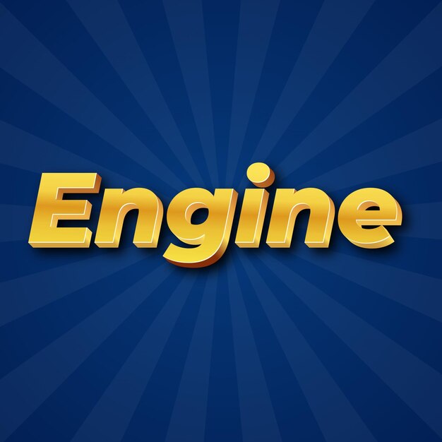 Engine Text effect Gold JPG attractive background card photo