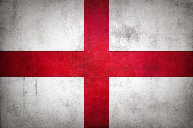 England flag with grunge texture.