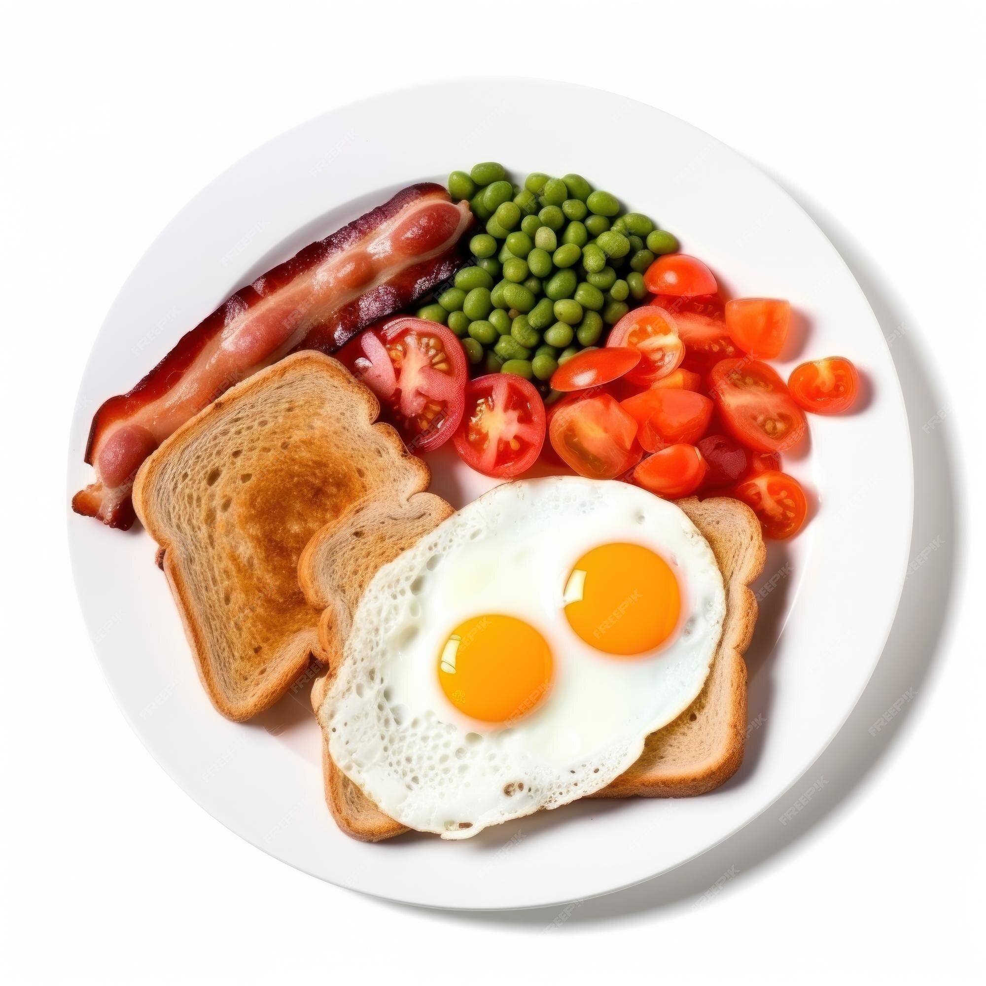 Premium AI Image English Breakfast With Eggs Bacon And Beans premium-ai-image-english-breakfast-with-eggs-bacon-and-beans