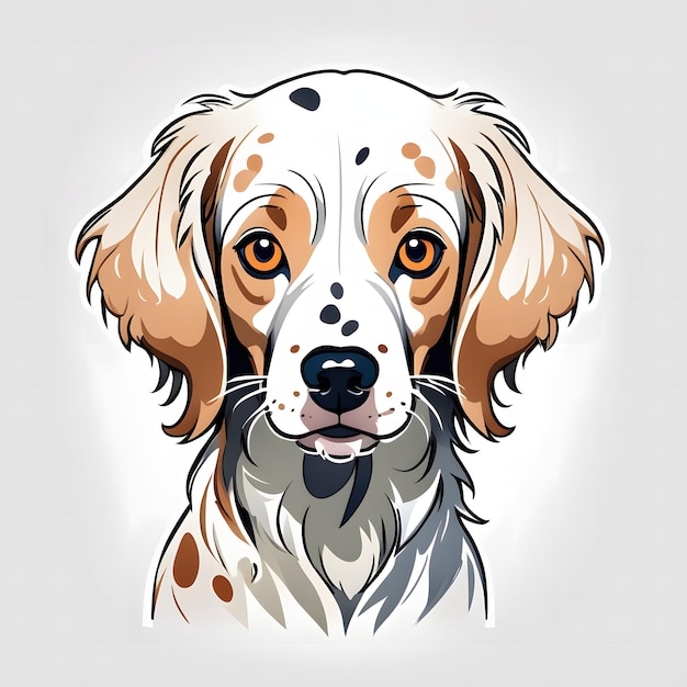 English Setter Clipart