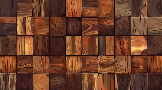 Enhance your design with a wood tile flooring illustration perfect for backgrounds