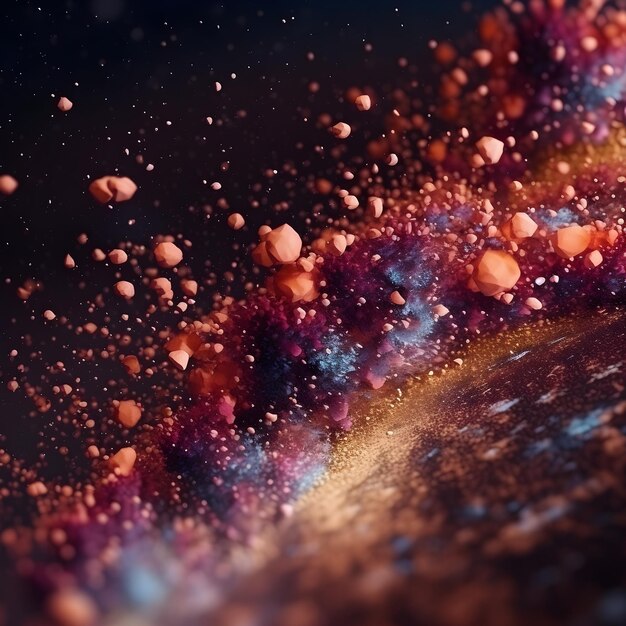 Premium AI Image  Enhance your digital space with hd wallpapers that transport you to another world