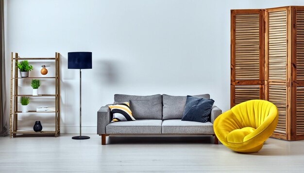 Photo enhance your product showcase free photo of a living room product backdrop stylish interior