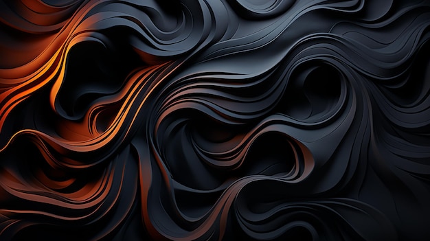 Enhanced Darkness Abstract Wallpaper with Sharp Details