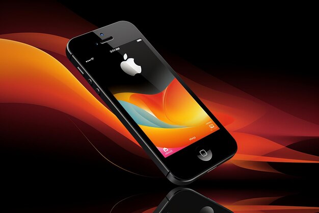 Photo enhanced iphone vector in 32 aspect ratio