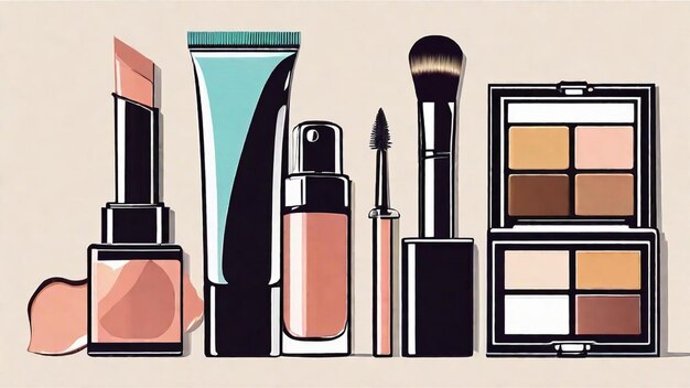 Premium Photo  Enhancing Beauty with Mineral Makeup
