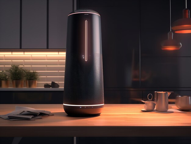 Enhancing Home Life with Voice Assistants AI Generated Circuit Diagram