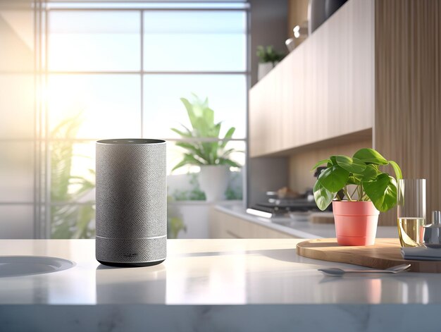 Enhancing Home Life with Voice Assistants AI Generated