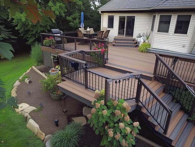 Enhancing Your Outdoor Space Building a Composite Deck in 4 Easy Steps
