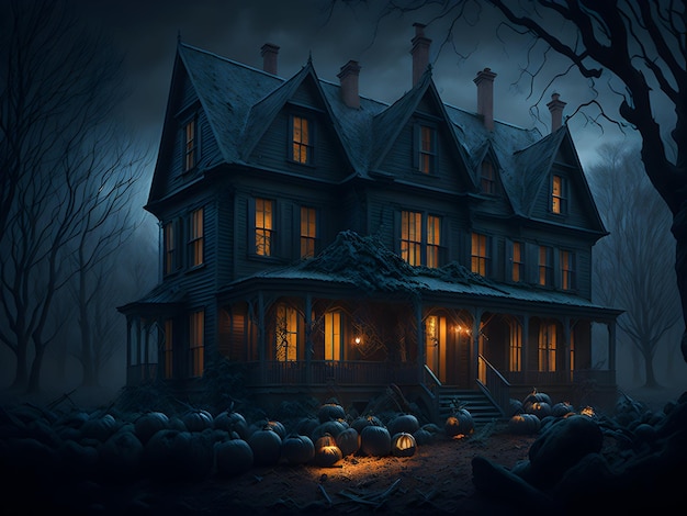 The Enigma of Halloween House