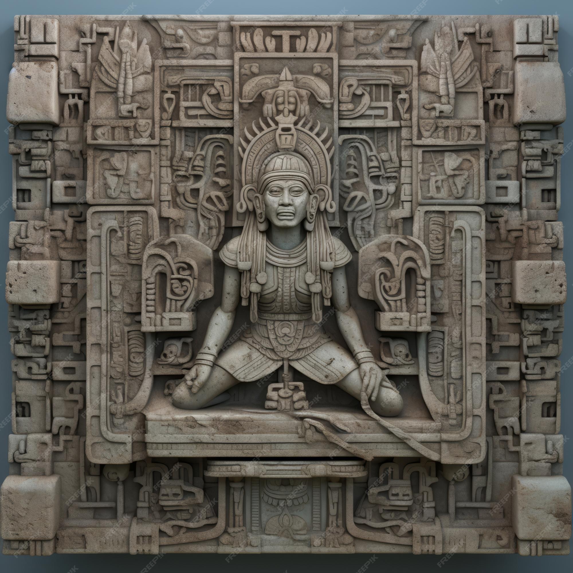 Premium Photo  The Enigmatic Depths Unveiling the Sacrificial Mayan 