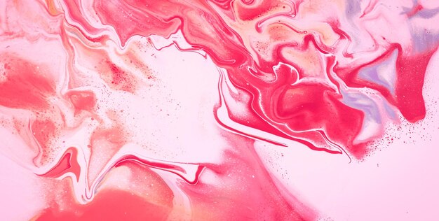 Enigmatic Elegance OilPainted Liquid Art with Vibrant Translucent Colors