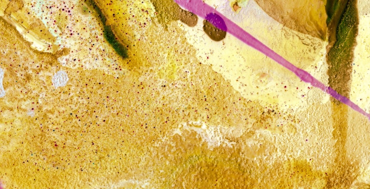 Photo enigmatic elegance oilpainted liquid art with vibrant translucent colors