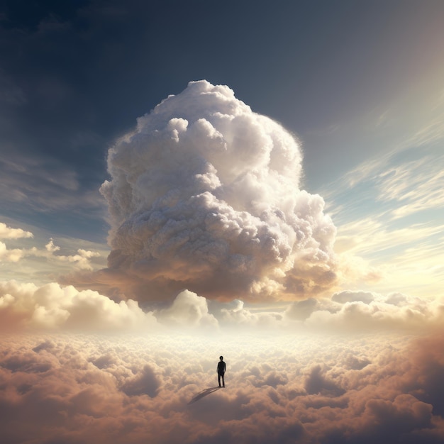 The Enigmatic Essence Unraveling the Meaning of Life Amidst the Cumulo Nimbus Cloud