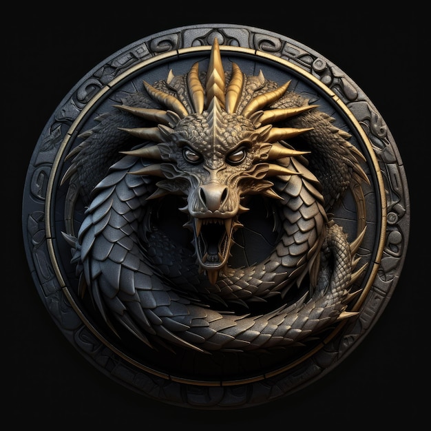 Enigmatic Eternity The Spectacular Circliform Dragon Emblem