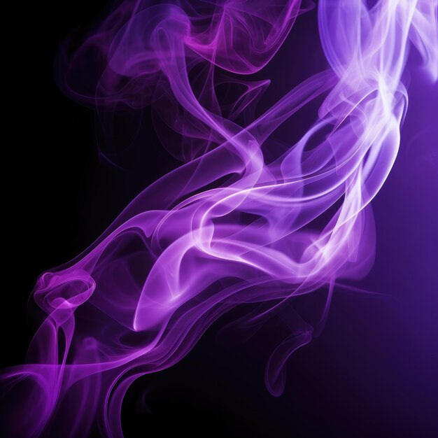 Enigmatic Fusion Illuminated Vaping Haze amidst Black Purple and Grey Embracing Silver Radiance