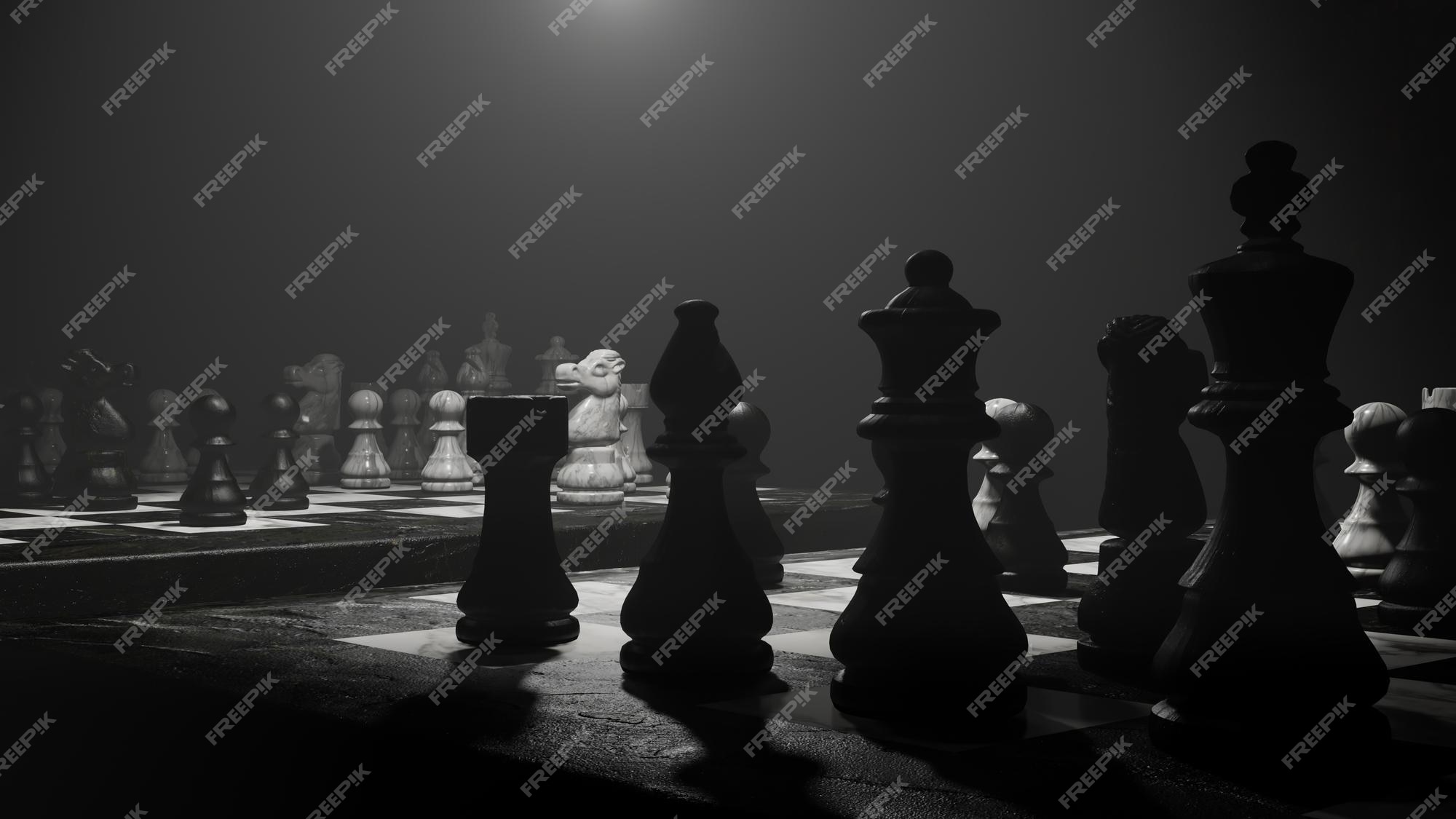 Premium Photo  Enjoy in chess board background for wallpaper in  challenging game scene