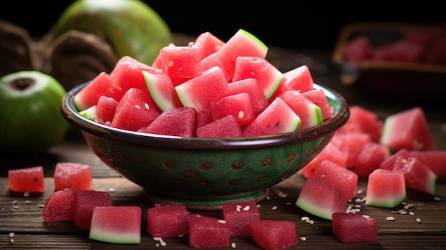 Photo enjoy the tangy burst of sour watermelon candies