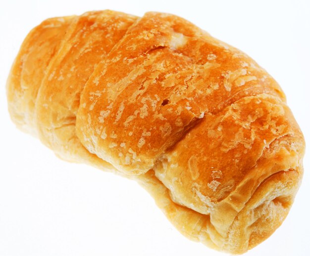 Enkele verse croissant close-up