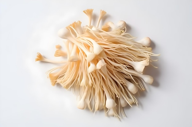 enoki mushrooms