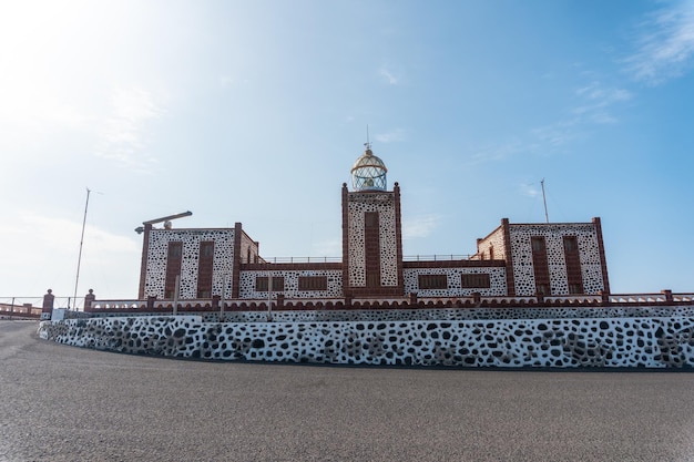 Entallada vuurtoren in de gemeente Las Playitas Fuerteventura Canarische Eilanden