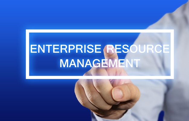 Enterprise resource management concept