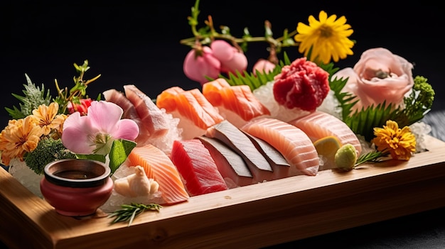 Enticing_Sashimi_Display