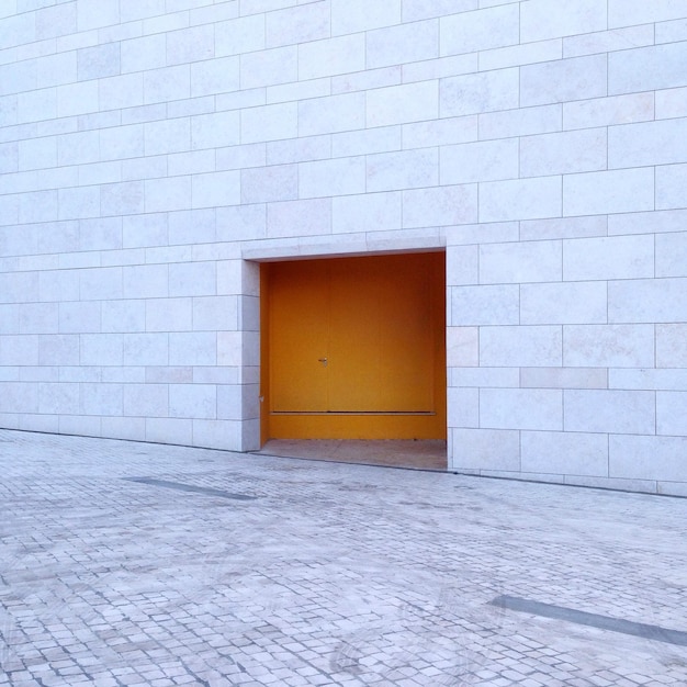 entrance of building