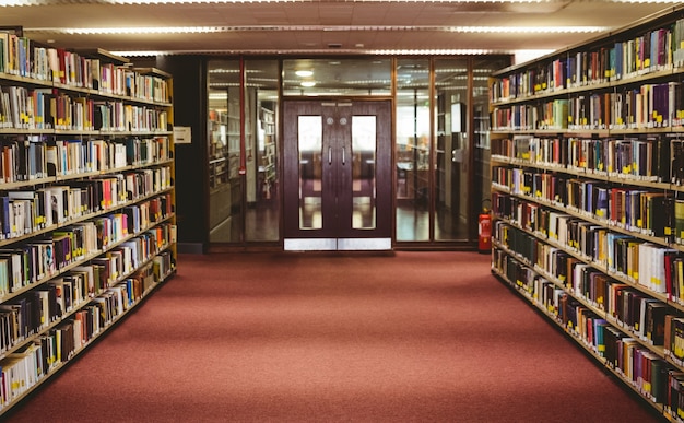 Entrance of the college library