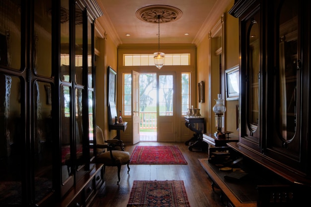 Entrance Foyer of an Old Home