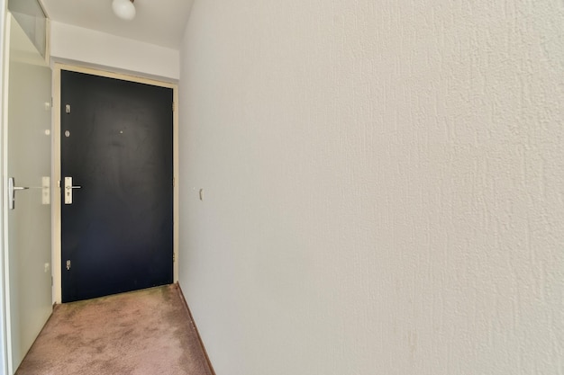 Entrance and hallway of modern apartment