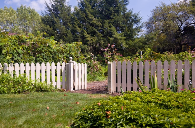 Entrance to kitchen garden