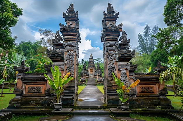 Entrance to a Nearby Temple