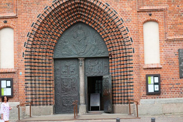 Entrance of old building