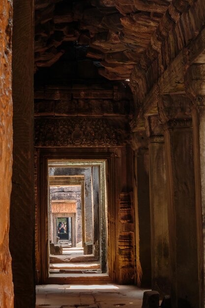 Entrance of old building