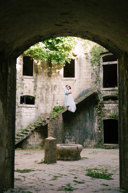 Entrance of old building