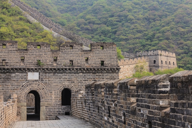 Entrance to watchtower of the Great Wall