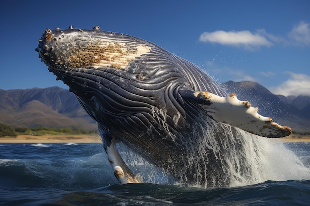 Foto l'affascinante meraviglia del potere della creazione, bellezza e maestosità