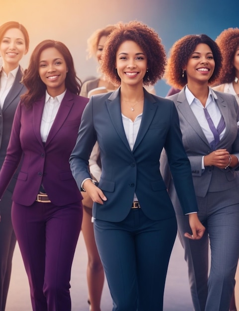 Entrepreneurial Women's Day wallpaper background
