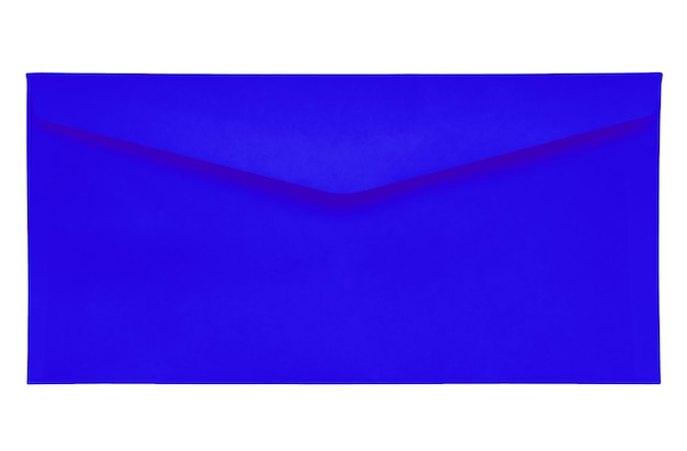 Envelope closed dark blue