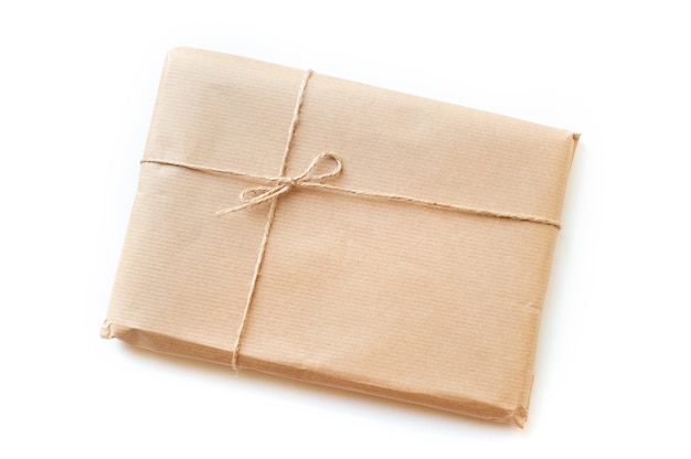 Envelope paper tied with string