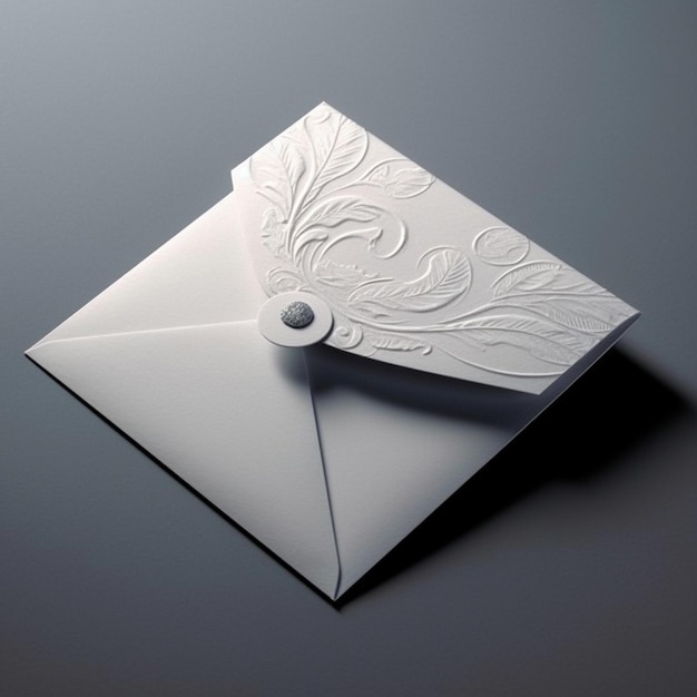 Photo envelope with wax stamp